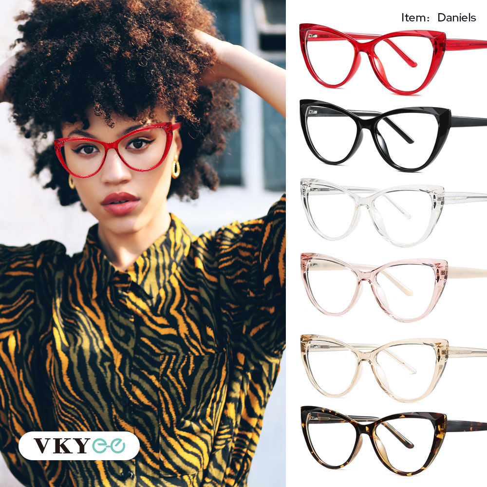 Made with premium materials, these glasses are durable and wear-resisting. The frame will leave you a deep impression at first sight. Designed with exquisite metal spring hinges, this chic pair of eyeglasses is extremely versatile and comfortable.