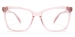 Geometric Lair-pink Glasses