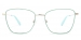 Geometric Euphoria-green Glasses