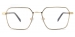 Geometric Nino-black/gold Glasses
