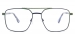 Geometric Aaron-navy Glasses