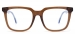 Rectangle Franco-Brown Glasses