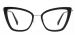 Cateye Calsy-Black Glasses