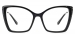 Cateye Kit-Black Glasses