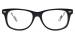 Oval Funk-Black Glasses