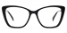 Cateye Flore-Black Glasses