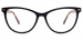 Oval Vikki-Black Glasses