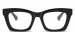 Square Dipiero-Black Glasses