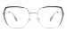 Rectangle Rhombus-Black Glasses