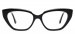 Cateye Misty-Black Glasses