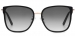 Geometric Brim-Black Glasses