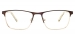 Square Capitano-Brown Glasses