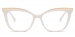 Square Harlem-Clear Glasses