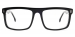 Square Vauser-Black/Clear Glasses