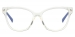 Square Dahlia-Clear Glasses