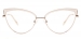 Cateye Ozzy-Beige Glasses