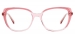 Oval Coloval-Pink Glasses