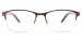 Rectangle Cruiser-Brown Glasses
