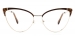 Cateye Finn-Brown Glasses