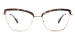 Cateye Amare-Stripe Glasses
