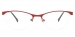 Oval Rouseta-Red Glasses