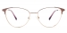 Oval Lozz-Purple Glasses