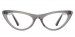 Cateye Flora-Grey Glasses