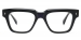 Square Dolce-Black/Stripe Glasses