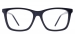 Rectangle Wale-Blue Glasses