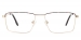 Rectangle Grayer-Tortoise Glasses