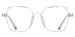 Square Milan-Clear Glasses