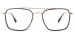 Square Paie-Black Glasses