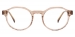 Round Castel-Brown Glasses