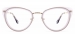 Oval Ooral-Purple Glasses