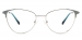 Oval Lozz-Green Glasses