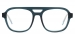 Rectangle Charles - Green Glasses