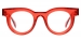 Round Cera-Red  Glasses