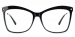Cateye Helix-Green Glasses