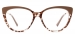 Cateye Borrey-Beige Glasses