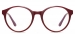 Round Orchid-Red Glasses