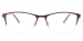 Oval Chic- Purple Glasses
