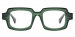 Square Techit-Green Glasses