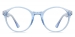 Oval Heath-Blue Glasses