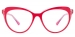 Oval Thea-Pink Glasses