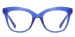 Square Dezern-Blue Glasses