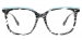 Square Ashley - Blue Glasses