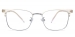 Square Noah-White Glasses