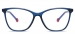 Square Milya -Blue Glasses