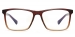 Rectangle Layla-Brown Glasses