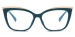 Square Harlem-Green Glasses